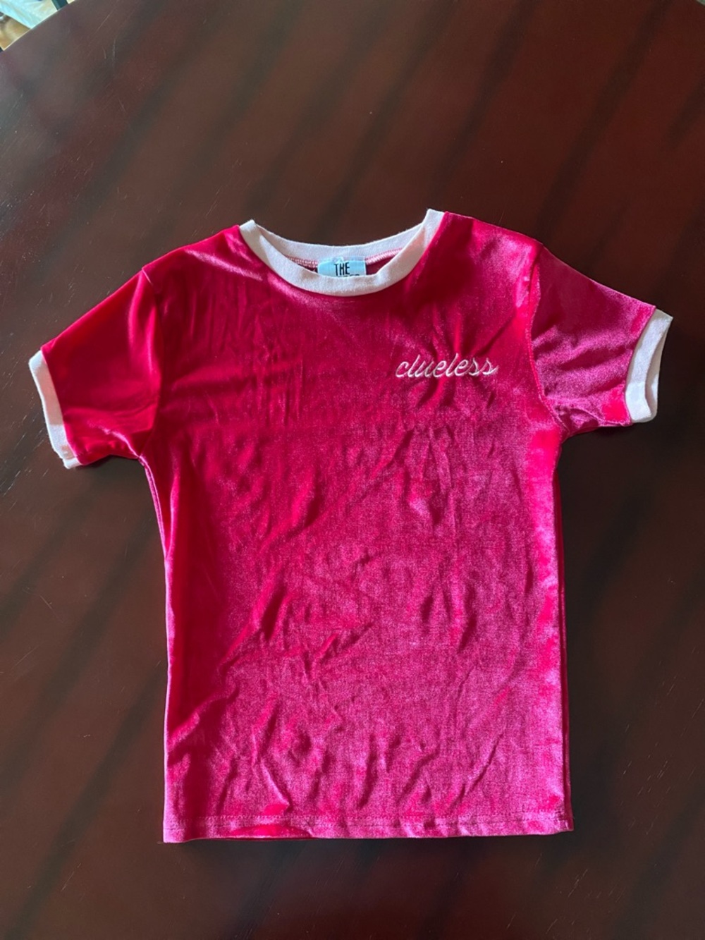The Ragged Priest Pink 'Clueless' Ringer Tee